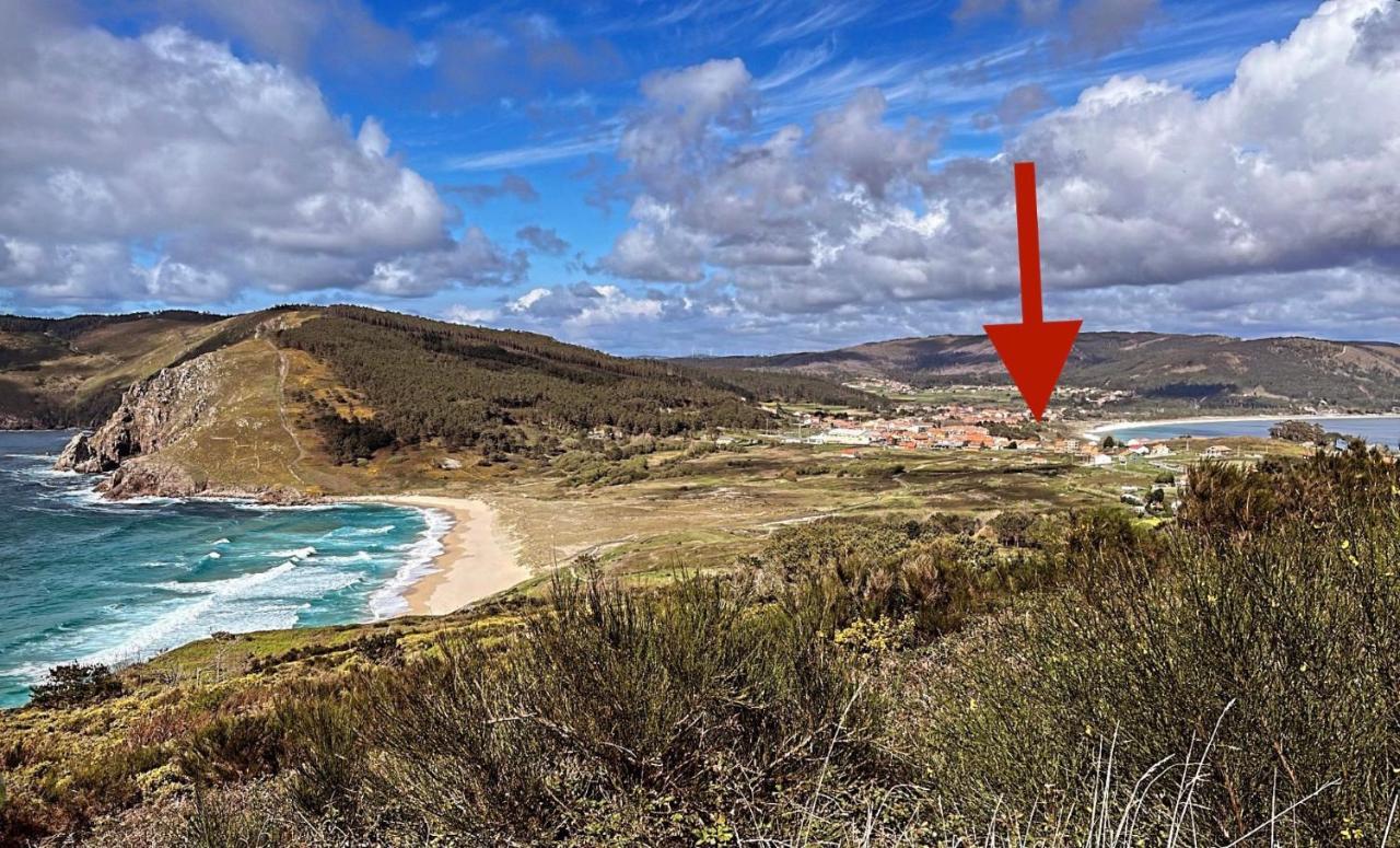 Apartamento Av.Galicia Playa Finisterre Exterior foto