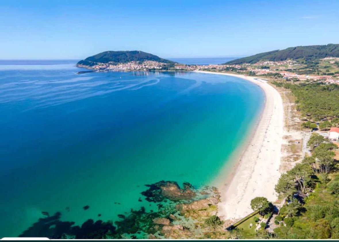 Apartamento Av.Galicia Playa Finisterre Exterior foto